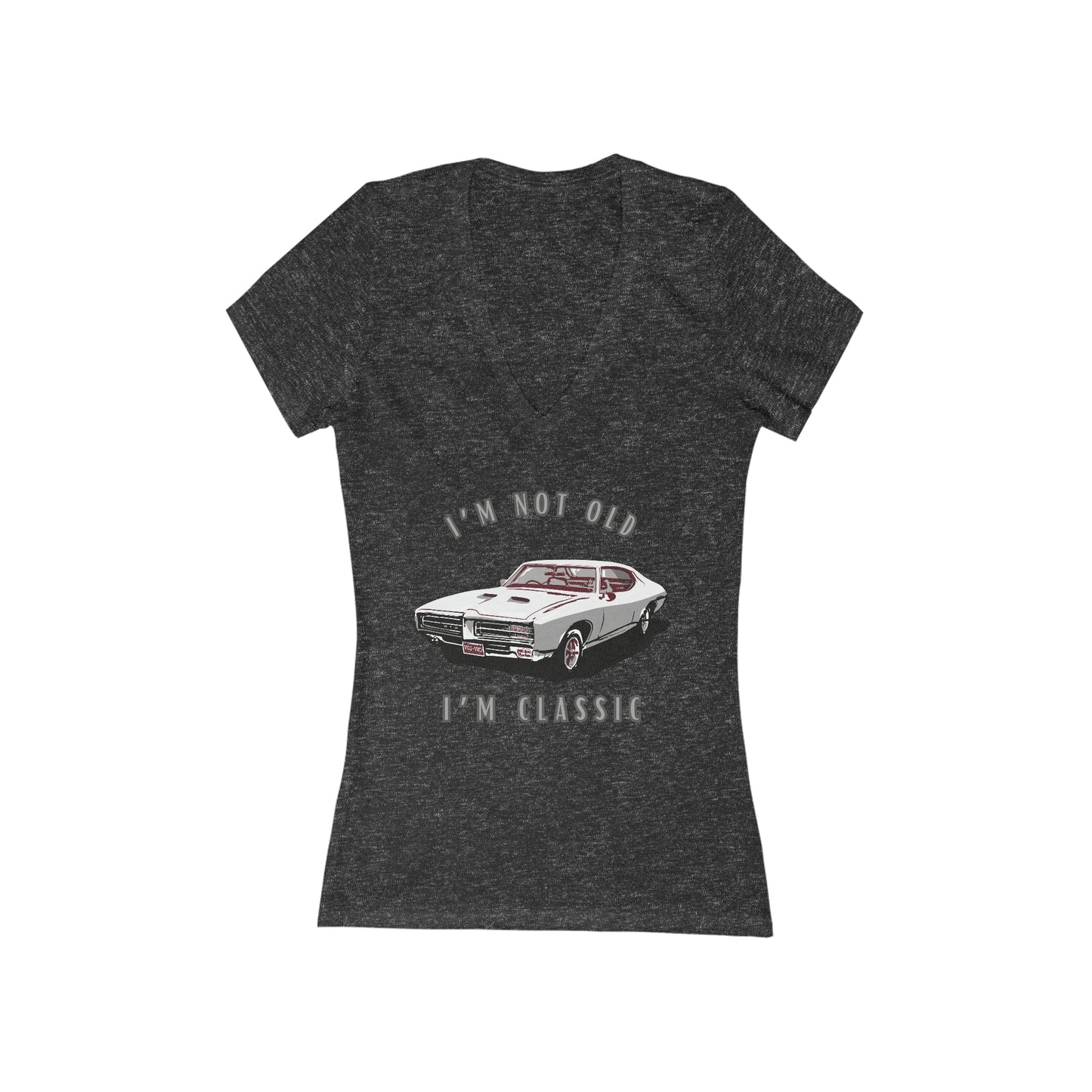 Women's Jersey Short Sleeve Deep V-Neck Tee